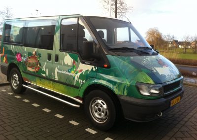 Kleine jungle autobelettering